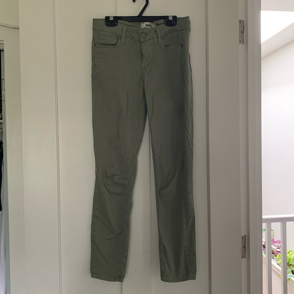 Paige green pants
